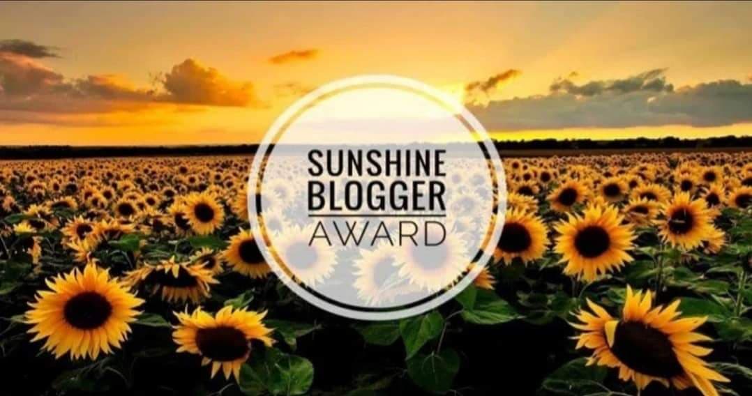 sunshine blogger award 2020