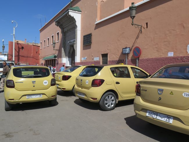 Taxi - Marrakech come organizzare un viaggio fai da te